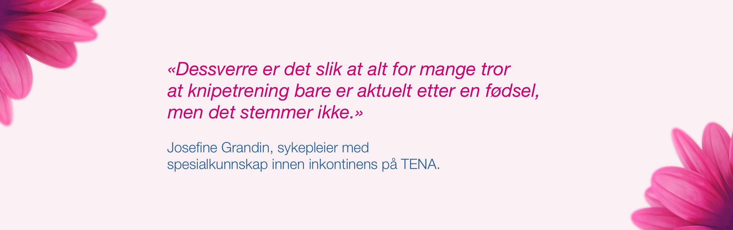 Toril Enderud Jørgensen, nordisk produktsjef i Tena Toril Enderud Jørgensen, nordisk produktsjef i Tena